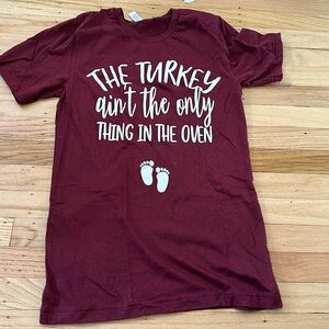Maternity small thanksgiving shirt